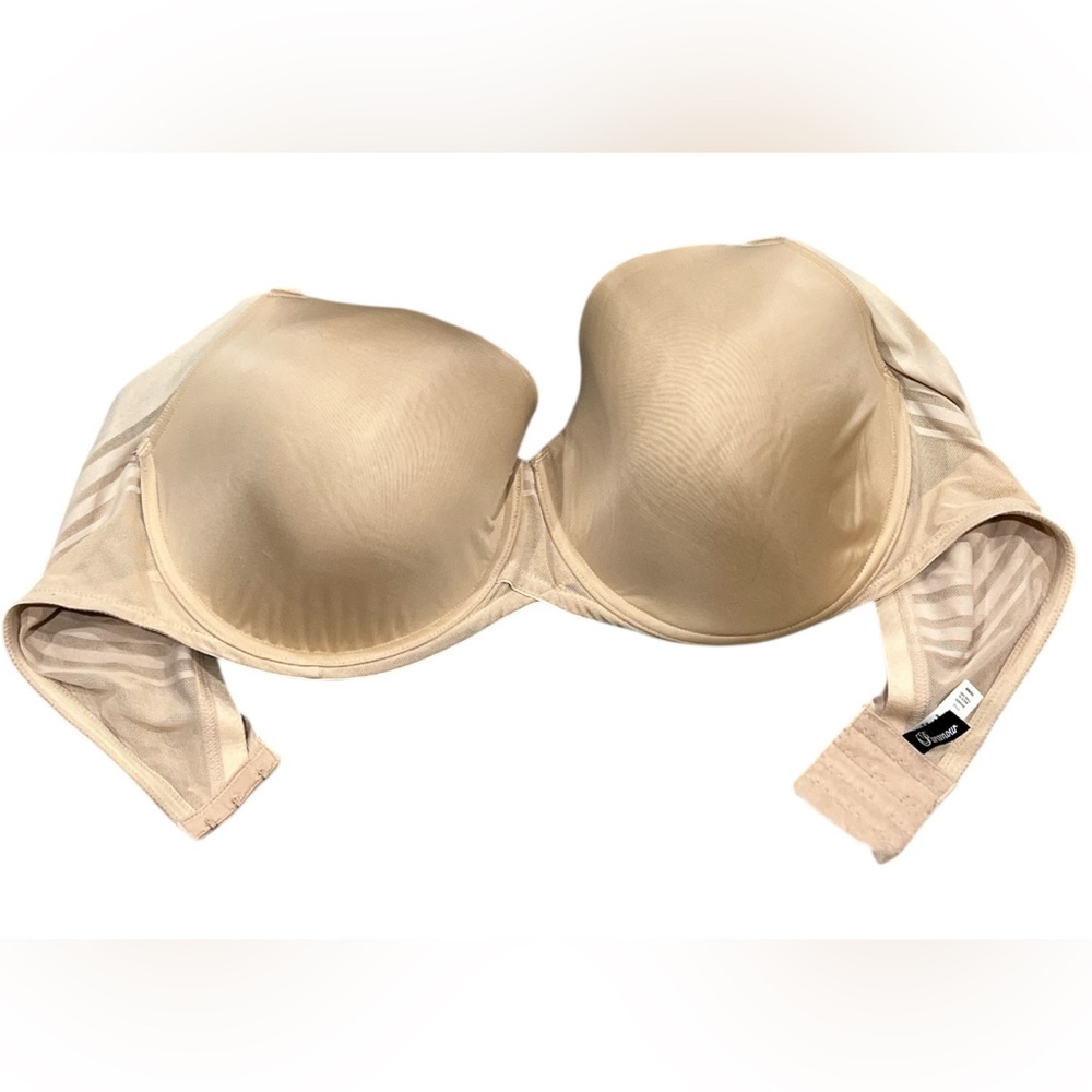 Paramour Lined Full Coverage Underwire Bra 42ddd - image 4